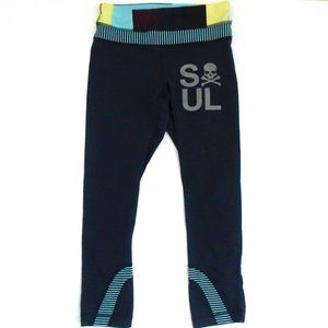 LULULEMON x SOUL CYCLE Inspire crop II pants navy
